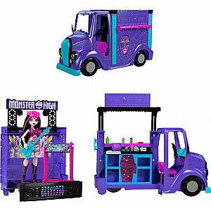 Mattel Monster High Concert Food Truck + набор кукол (HXH83)