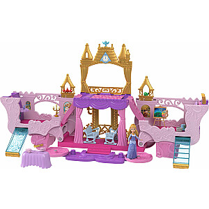 „Mattel“ figūrėlė figūrėlių rinkinys „Disney Princess Carriage-Castle 2in1 HWX17)“