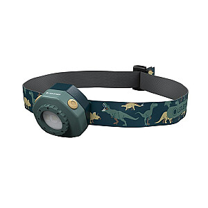 Ledlenser KidLed 4R žalias priekinis žibintas