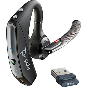 Bluetooth ausinės Voyager 5200 USB-A + adapteris BT700 7K2F3AA 