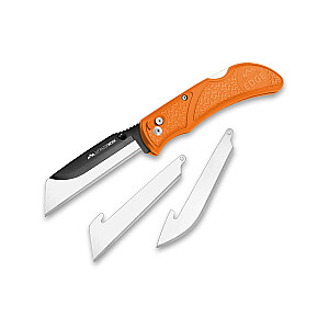 Peilis Outdoor Edge RazorWork Orange, 8 cm, lizdinė pakuotė