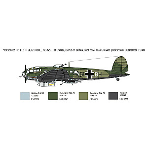 Пластиковая модель Heinkel He 111H Битва за Британию, 80-е гг.