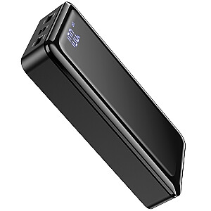 Maitinimo blokas Borofone BJ8 Extreme 30000 mAh | 2 x USB juoda