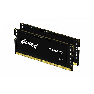 Atmintis DDR5 SODIMM Fury Impact 32 GB (2*16 GB) / 6000 CL38