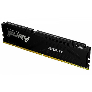 Память DDR5 Fury Beast 16 ГБ (1*16 ГБ)/6800 CL34 EXPO, черный