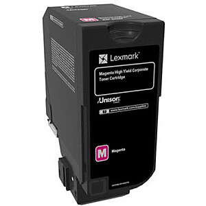 „Lexmark“ įmonės dažų kasetė | 84C2HME | Tonerio kasetė | Magenta