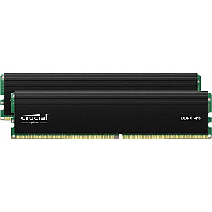Память Crucial Pro, DDR4, 64 ГБ, 3200 МГц, CL22 (CP2K32G4DFRA32A)
