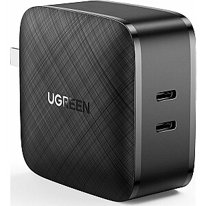 Зарядное устройство Ugreen CD216 2x USB-C 3 А (70867)