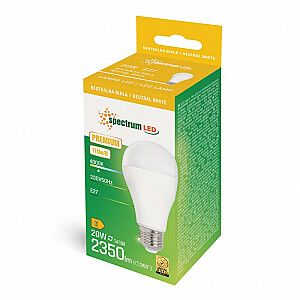 LED lempa GLS E27 20W NW 4000K 2300lm 230V