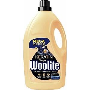 Skalbimo skystis Woolite Dark, tamsių spalvų apsauga su keratinu, 4,5 l.