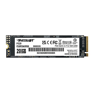 Patriot Viper P320 M.2 PCI-Ex4 NVMe 256GB 2.2GB/s SSD