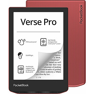 Reader PocketBook Verse Pro raudona (PB634-3-WW)