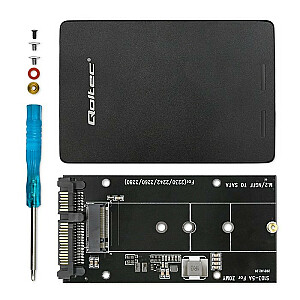 M.2 SSD adapteris | SATA NGFF - SATA III | 2 TB | Super greitis 6Gbps | Juoda 