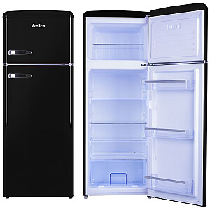 Amica VD 1442 AB fridge-freezer Freestanding 213 L Black Amica KGC15634S