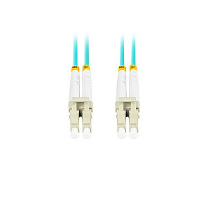 Дуплексный оптоволоконный патч-корд Lc/Upc-Lc/Upc мм 3,0 мм, 3 м, цвет морской волны