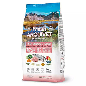 ARQUIVET Fresh Salmon с индейкой - полувлажный корм для собак - 2,5кг