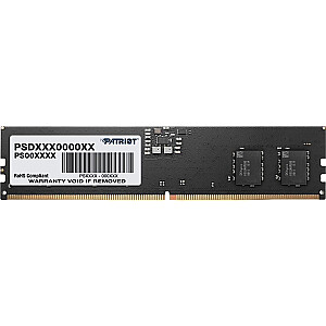 Память Patriot Signature, DDR5, 8 ГБ, 5200 МГц, CL42 (PSD58G520041)