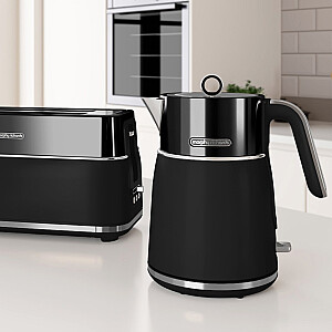 Фирменный черный чайник Morphy Richards