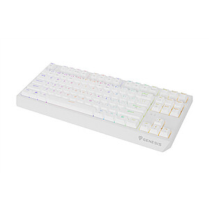 THOR 230 | Mechanical Gaming Keyboard | Wireless | US | White | 2.4 GHz, Bluetooth, USB | Outemu Red