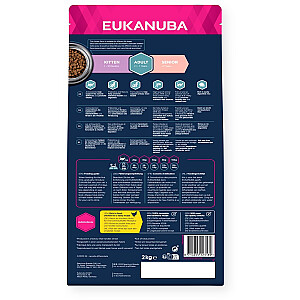 EUKANUBA Adult Chicken - sausas maistas katėms - 2kg