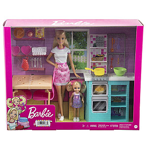 Barbie Chelsea lėlės, žaidimų rinkinys ir aksesuarai