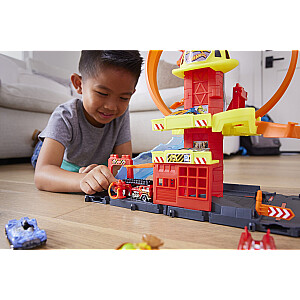 Hot Wheels City gaisrinė – Super Loop rinkinys HKX41 MATTEL