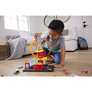Hot Wheels City gaisrinė – Super Loop rinkinys HKX41 MATTEL