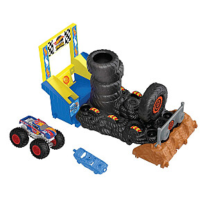 Monster Trucks Arena Smashers Race Ace Tire Tower Pack