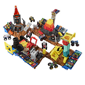 Monster Trucks Arena Smashers Race Ace Tire Tower Pack