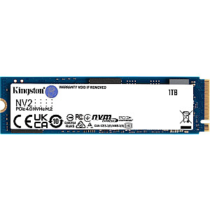 Твердотельный накопитель Dysk Kingston NV2 1 ТБ M.2 2280 PCI-E x4 Gen4 NVMe (SNV2S/1000G)