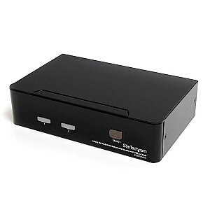 2 DVI prievadai USB KVM JUNGIKLIS/ĮVESTIS