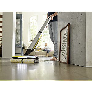 Электрическая швабра Karcher FC 7 (1.055-709.0) SIGNATURE LINE Черный, Белый, Желтый 2,85 Ач