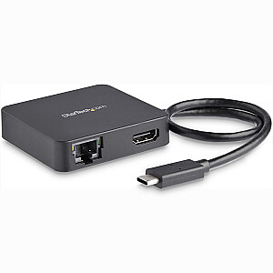 USB-C/4K HDMI GBE USB-C/A MULTIPORT ADAPTERIS