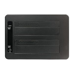 USB 3.0 prijungimo stotis, skirta 2 x 2,5 / 3,5 colių SATA HDD / SDD 