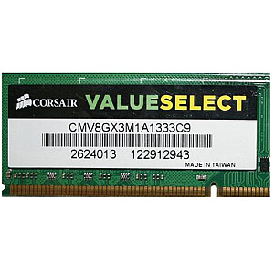 Corsair DDR3 8 GB 1333-999 Kaina