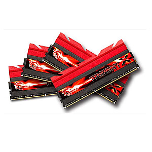 G.Skill DDR3 32 ГБ 2400-10 TridentX Quad