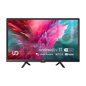 24 colių televizorius UD 24W5210S HD, D-LED, Android 11, DVB-T2 HEVC