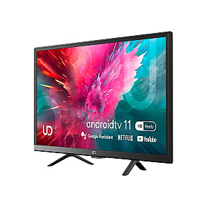 24 colių televizorius UD 24W5210S HD, D-LED, Android 11, DVB-T2 HEVC