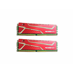 Mushkin DDR4 32 ГБ 2666-CL16 — двойной комплект — риджбек красный