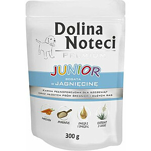 Dolina Noteci Premium Junior с ягненком 300 г