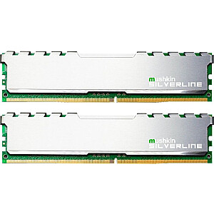 Mushkin DDR4 32 ГБ 2666-CL19 — двойной комплект — Silverline
