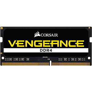 Corsair DDR4 — 64 ГБ — 2666 — CL — 18 — двойной комплект, Vengeance (черный, CMSX64GX4M2A2666C18)