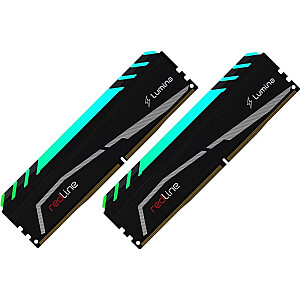 Mushkin DDR4 16GB 2666-CL-16 Redline Lumina RGB dvigubas rinkinys