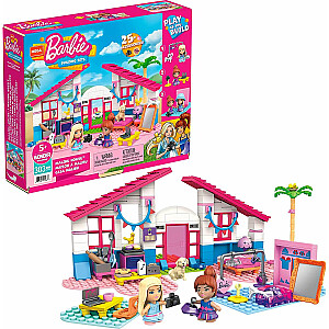 Statybiniai blokai Mattel Mega Bloks Barbie House Malibu GWR34