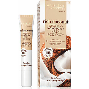 Eveline Rich Coconut Coconut paakių kremas itin turtingas paakių kremas 15 ml