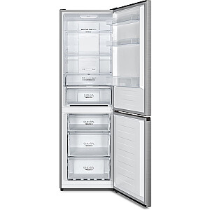 Gorenje N619EAXL4, комбинация холодильник/морозильник (нержавеющая сталь)