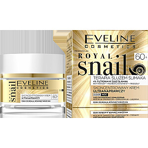 Eveline Royal Snail 60+ koncentruotas Ultra Repair kremas dienai ir nakčiai 50 ml