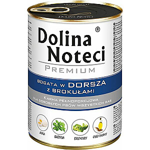 Dolina Noteci Premium su menke ir brokoliais 400 g