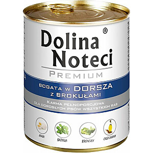 Dolina Noteci Premium su menke ir brokoliais 800 g