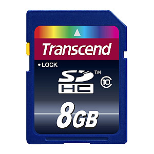 Transcend SD 8 ГБ 16/20 кл.10SDHC